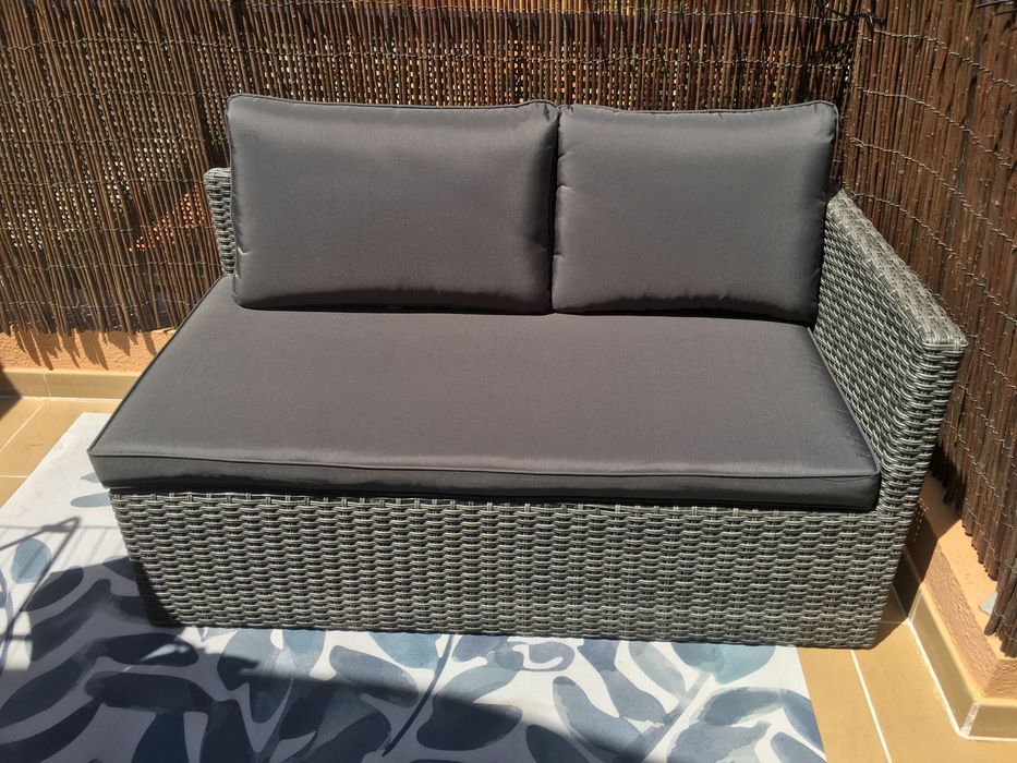 Sofá exterior en rattan NOVO