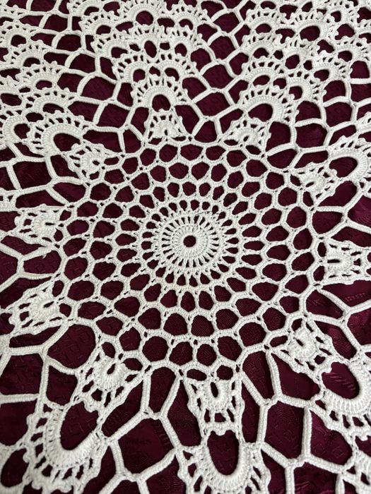 Toalha em renda manual 1.75cm