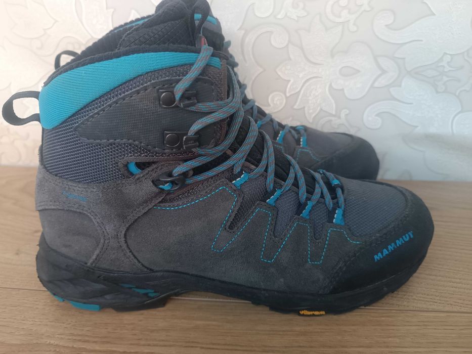 Ботинки берцы плотный замш кожа Mammut gore tex 44 размер 28.5 см