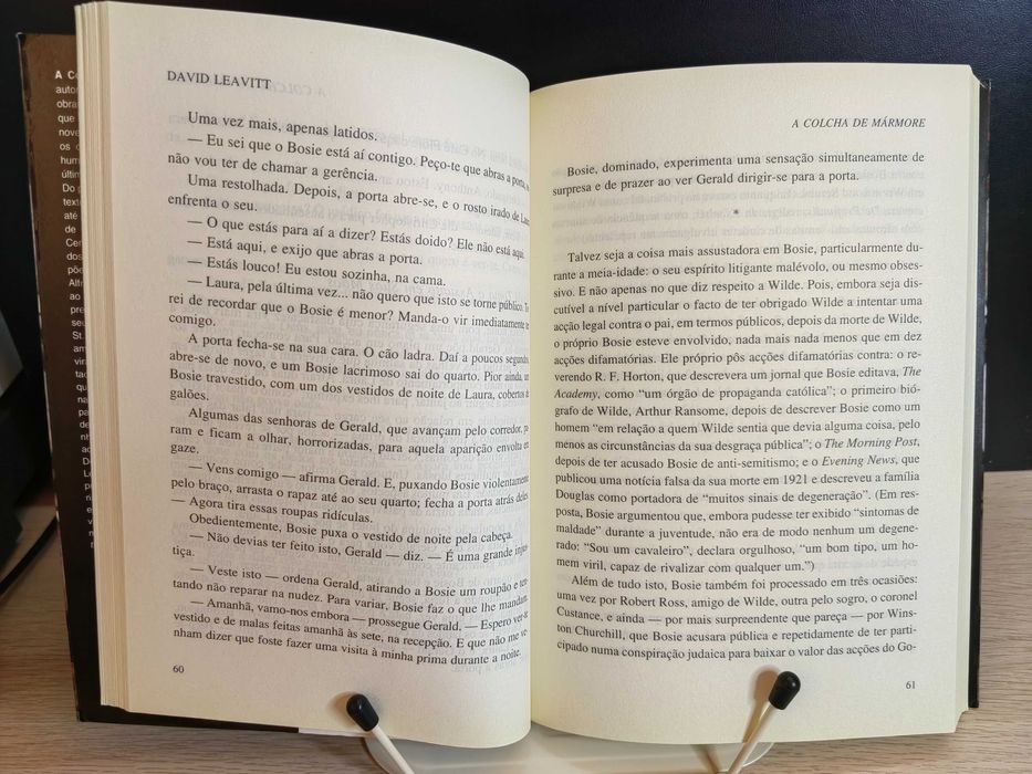 A Colcha de Mármore de David Leavitt