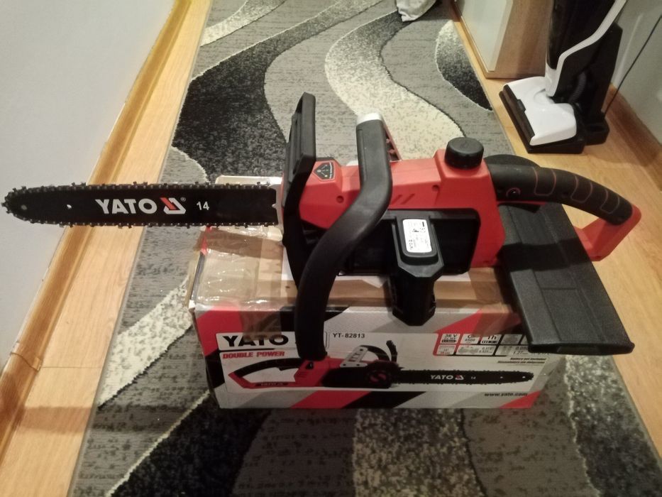 Piła łańcuchowa Yato elektryczna akumulatorowa praktycznie jak nowa