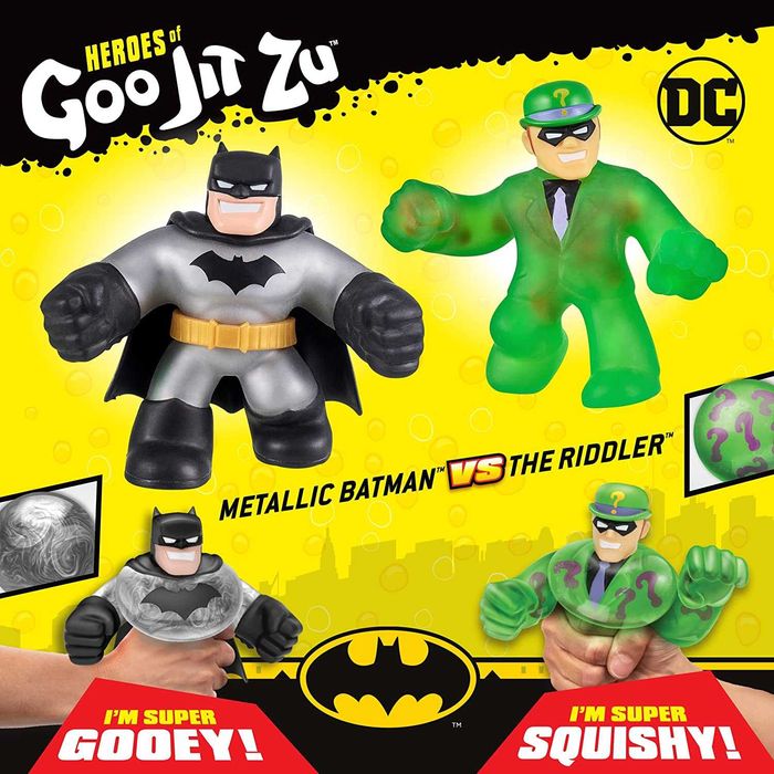 ОРИГИНАЛ! Гуджитсу Бетмен и Загадочник Batman Vs Riddler Goo Jit Zu