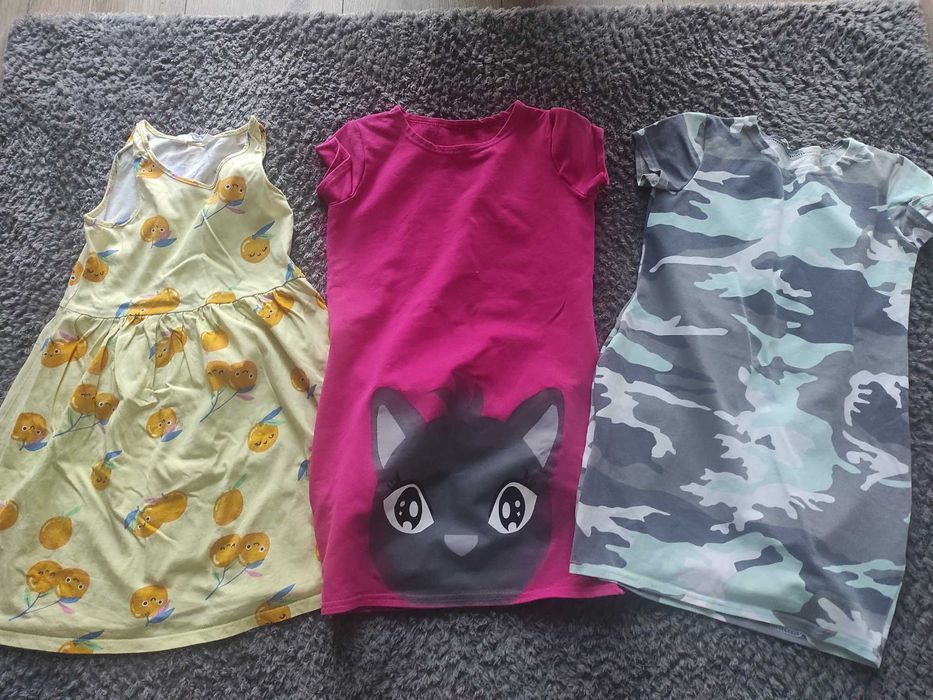 Zestaw ubrań dla dziewczynki r.122