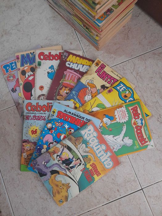 Livros banda desenhada anos 70 e 80