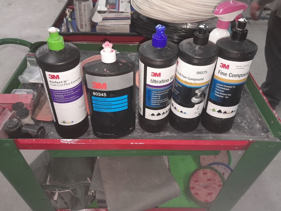 Polimentos de faróis