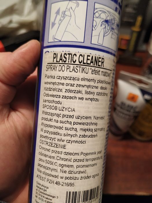 Płyn do dezynfekcji ,Bros na mech i glony, Gładź ,K2 czernidło do gumy