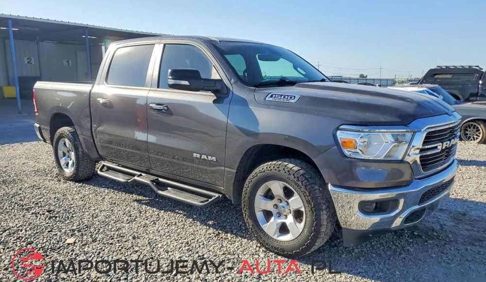 RAM 1500 1500 Big Horn, 2020, 4x4, V8 395 KM,  od ubezpieczalni.
