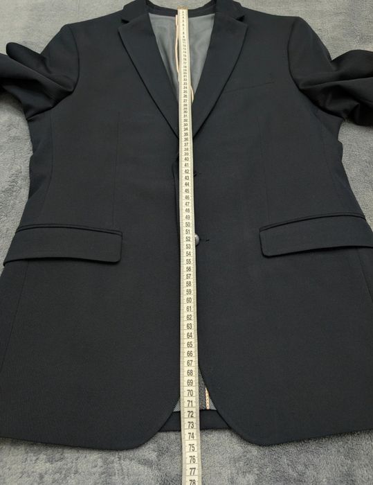 Marynarka casualowa Zara Man granarowa 48 S/M