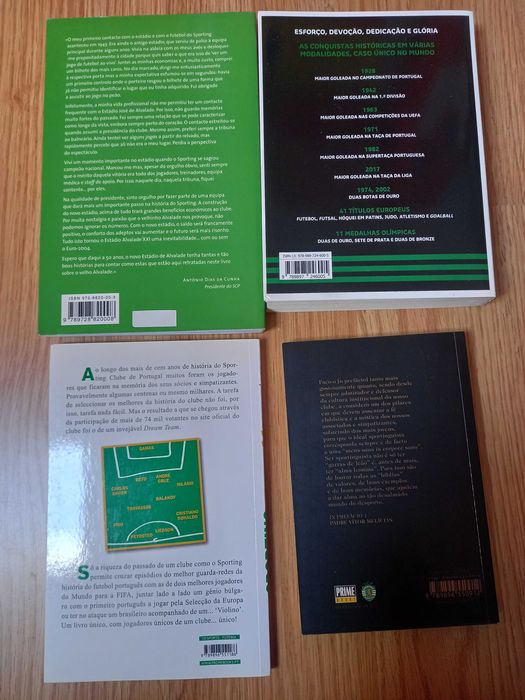 Livros Sporting. Estorias D'Alvalade, 366 dias de Conquistas, Biblia