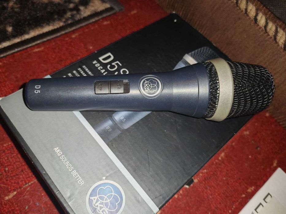 Микрофон вокальный AKG D5S поп фильтр