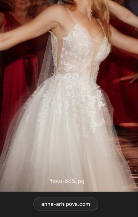 Весільна сукня • А-силует • Ідеальний стан