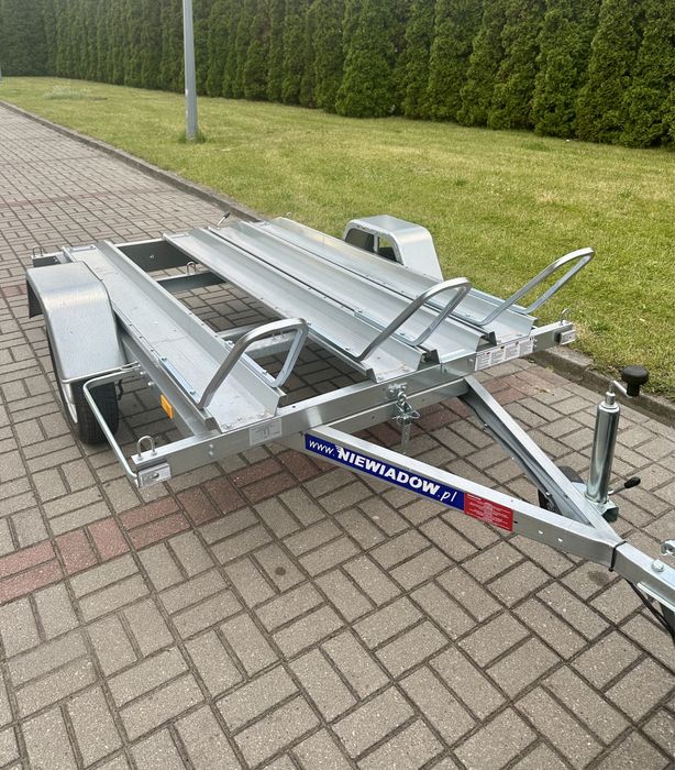 Wynajem przyczepy motocyklowej, 1,2,3 motocykle Niewiadów, DMC 600-750