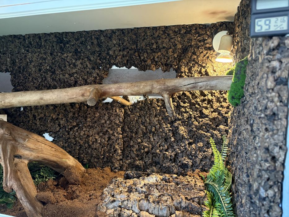 Duze terrarium PCV