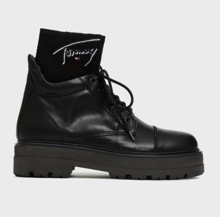 Жіночі шкіряні черевики Tommy Jeans