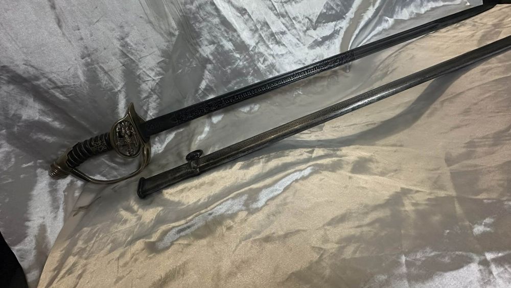 Szabla Pruska sygnowana Solingen z orłem