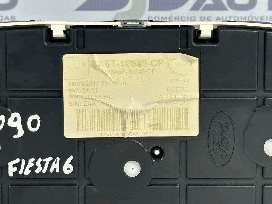 Quadrante - Ford Fiesta VI (2012)