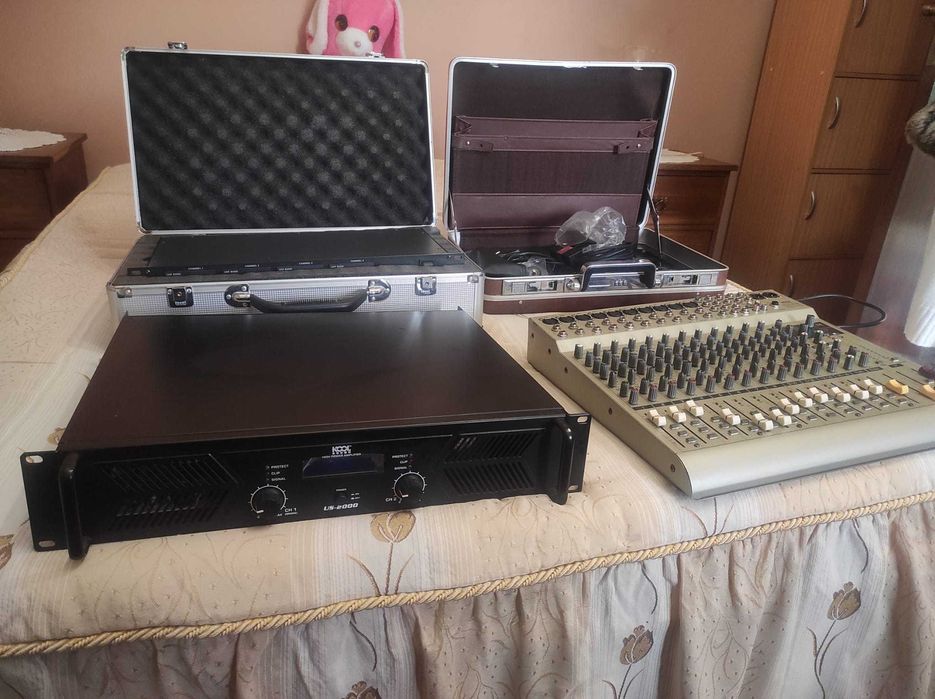 Aparelhagem de som completa