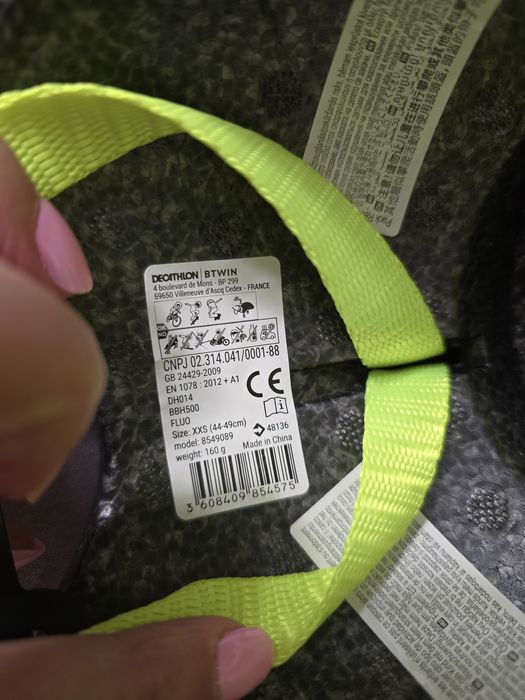 Kask dla dziecka XXS (44-49)