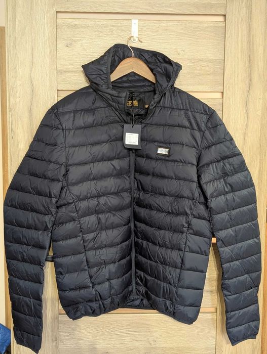 Męska Niebieska Kurtka Cavalli Class Xxl