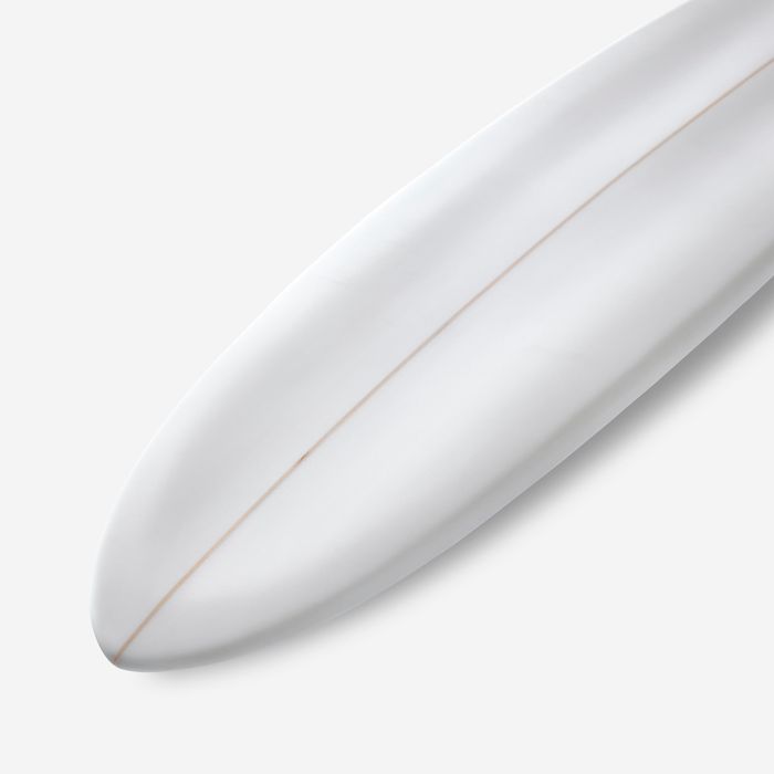 Prancha de surf híbrida em resina 8' 62L com 3 quilhas malva