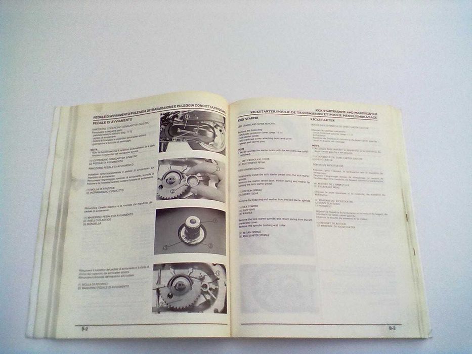 Manual Tecnico Oficial Honda Bali SJ 50P