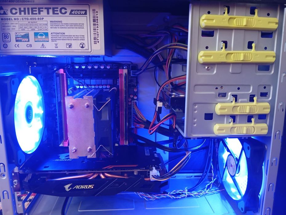 E5 2650V2 8ядер 16 потоків 3Ghz/16gb DDR3/RX 570 4GB/SSD128gb/hdd 1TB