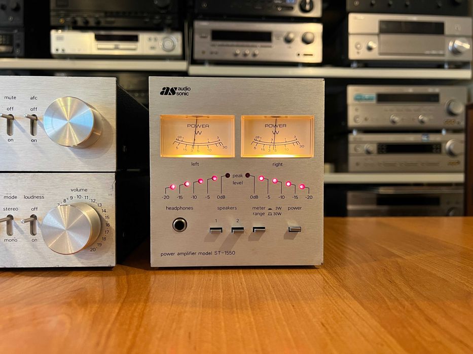 Wieża Amstrad ST-1550 A101 T101 P101 Vintage, Stereo, Audio Room