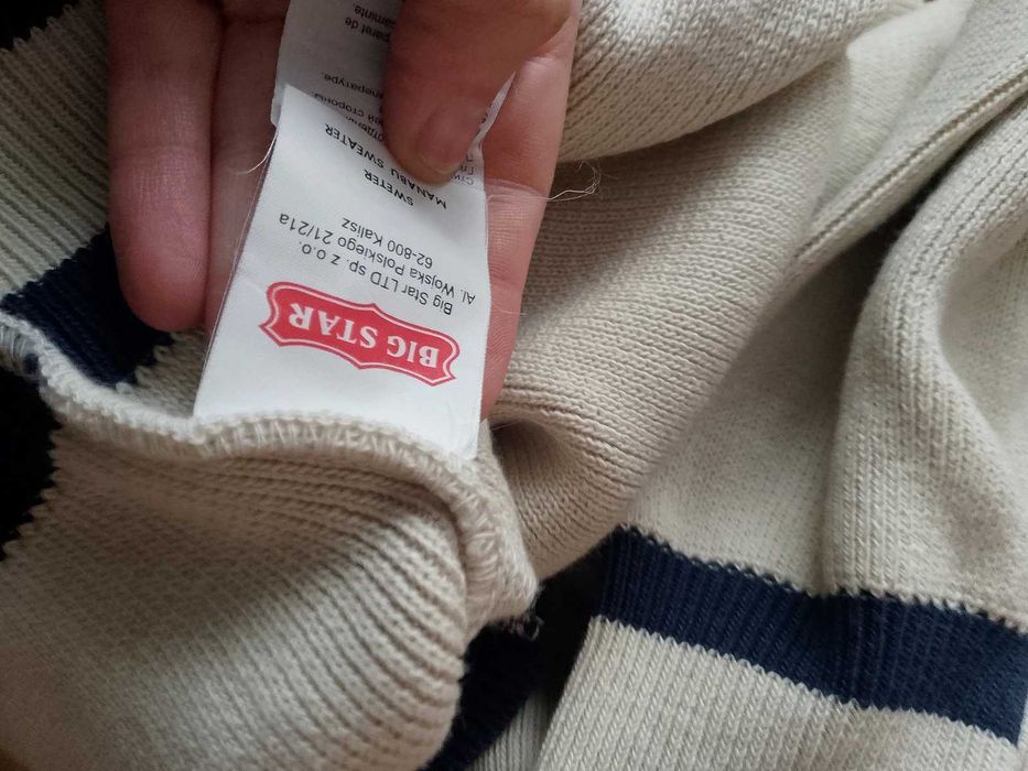 sweter męski kardigan xxl