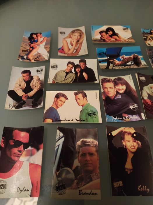 22 Autocolantes distintos da coleção "Beverly Hills 90210" da Bollycao