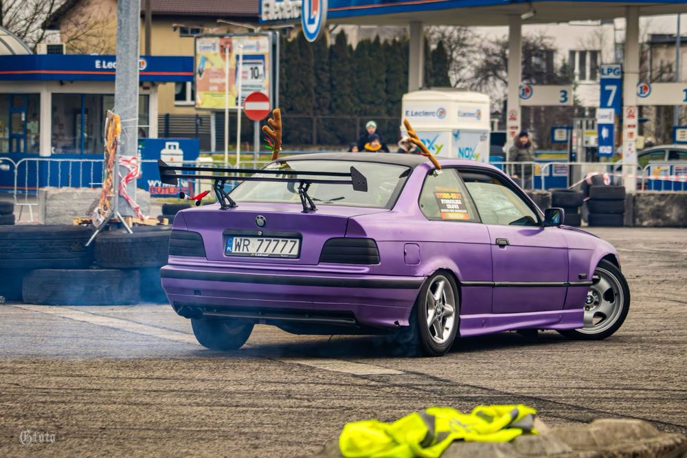 Bmw e36 2.8 Coupe Hydro Kubły Drift Poli Klatka skręty bez wkładu