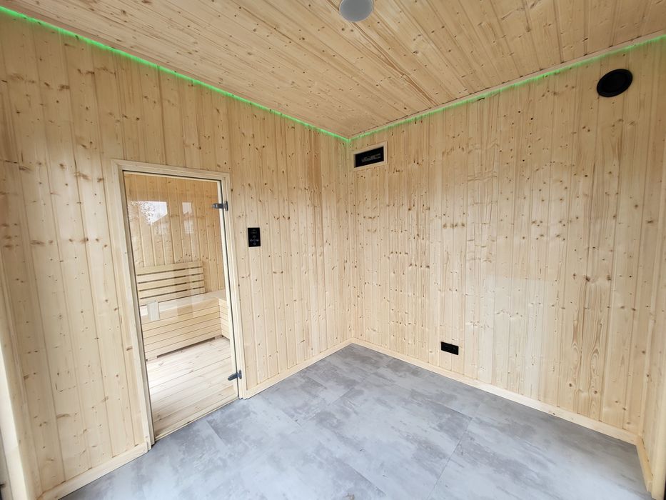 Sauna sauny pawilon 6x3