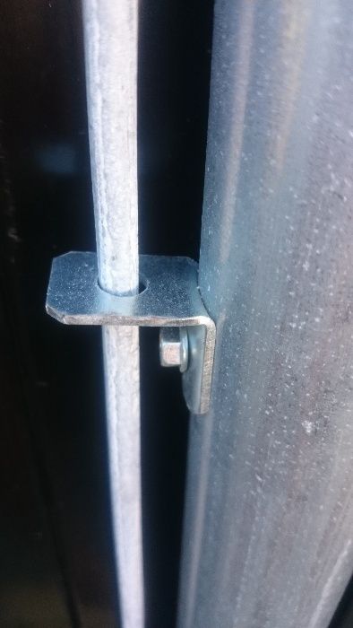 Słupek Ogrodzeniowy fi42 x 1,5 H200cm ocynk ogni HIT