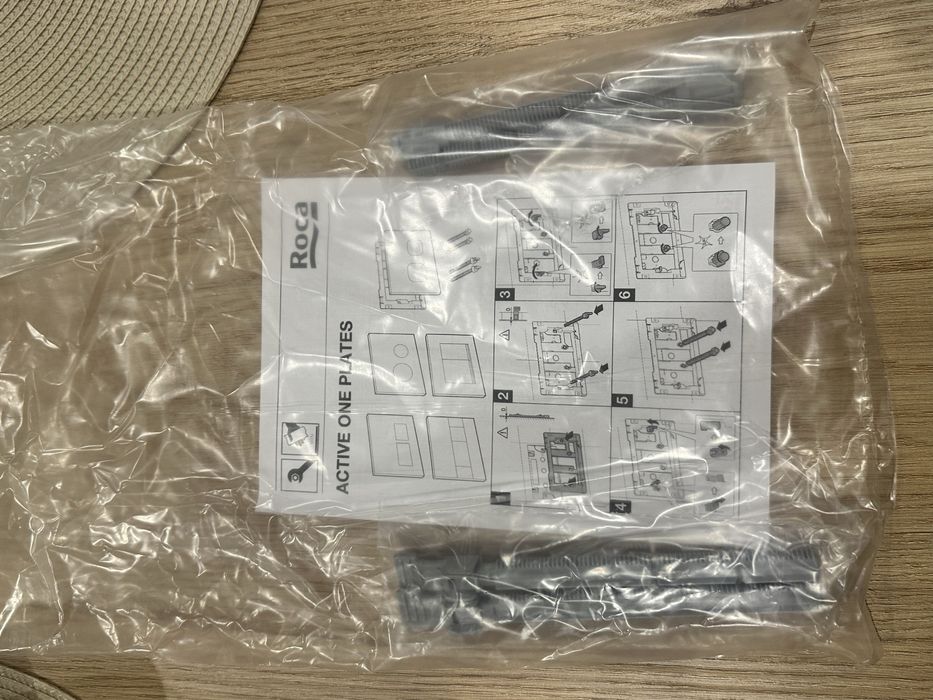 Przycisk WC Roca Ac3 Chrome