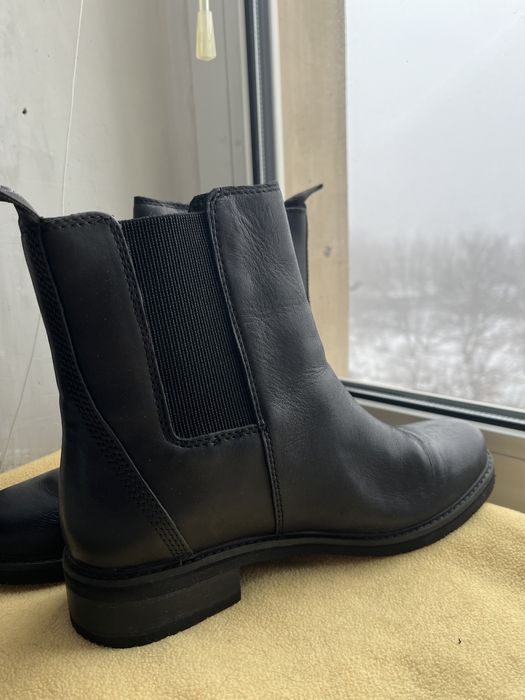 Ботильйони Timberland Mont Chevalier Chelsea, оригінал, шкіра, 40 р.