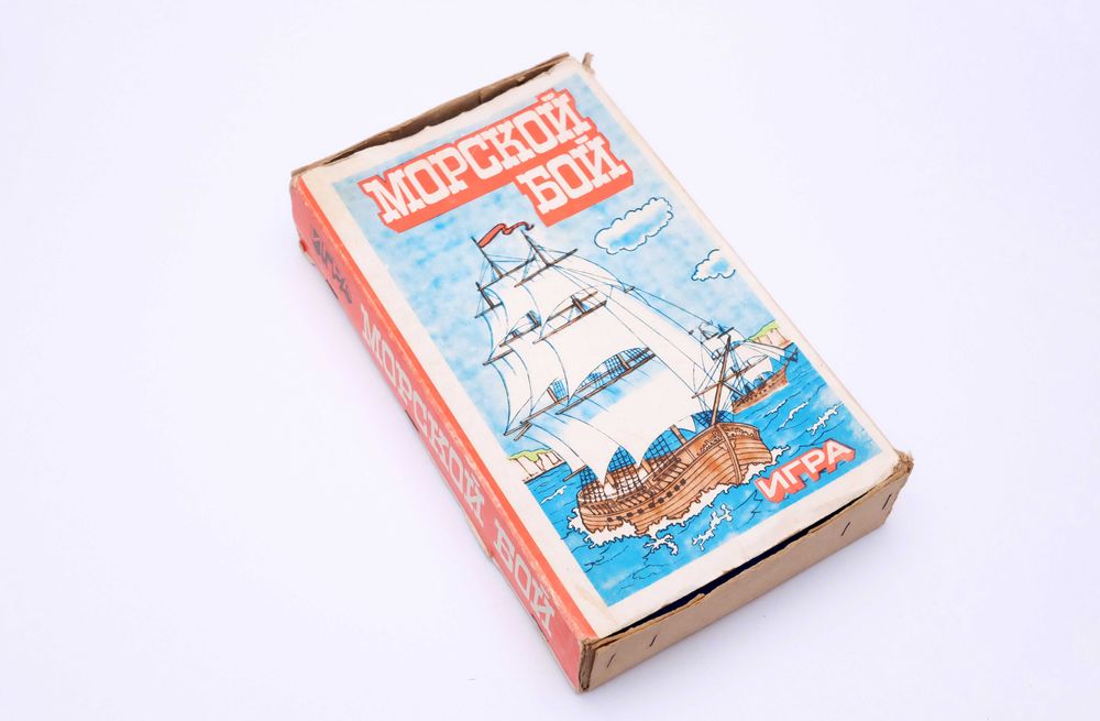 Настольная игра Морской Бой СССР