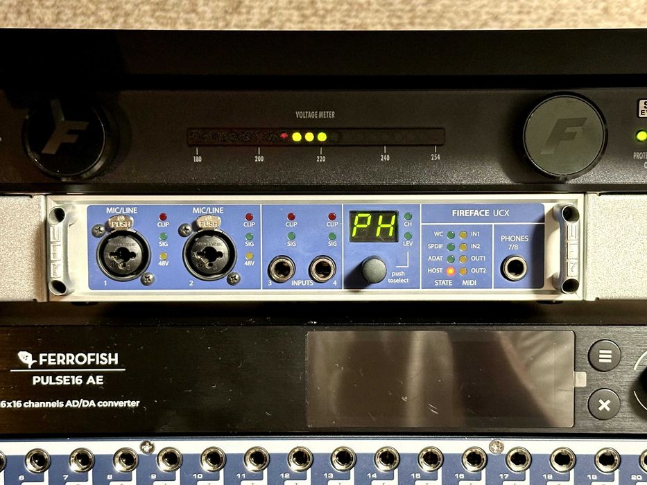 RME UCX interface audio