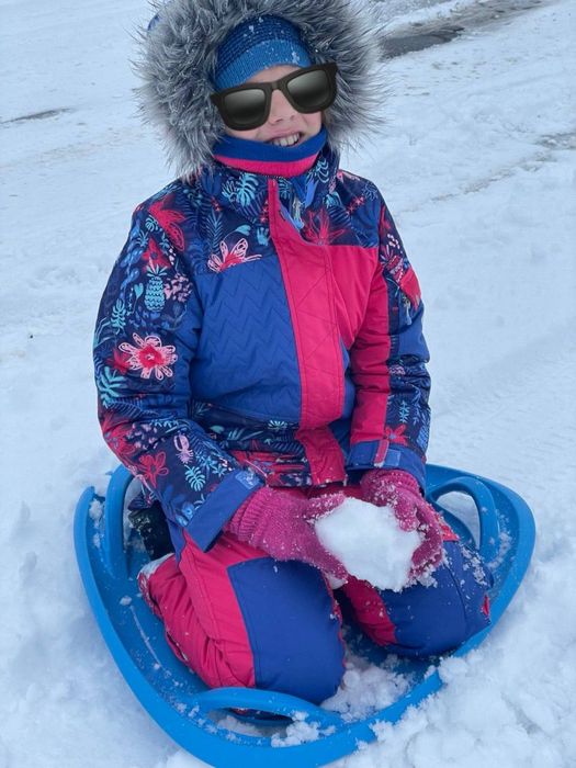 Зимовий костюм, лижний костюм, комбінезан, deux par deux