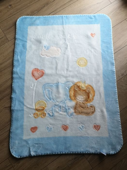 Kocyk 110x80 dla noworodka