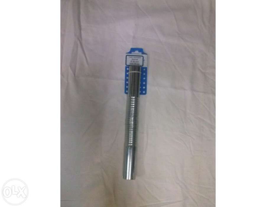 Tubo flexivel cromado 32 diam