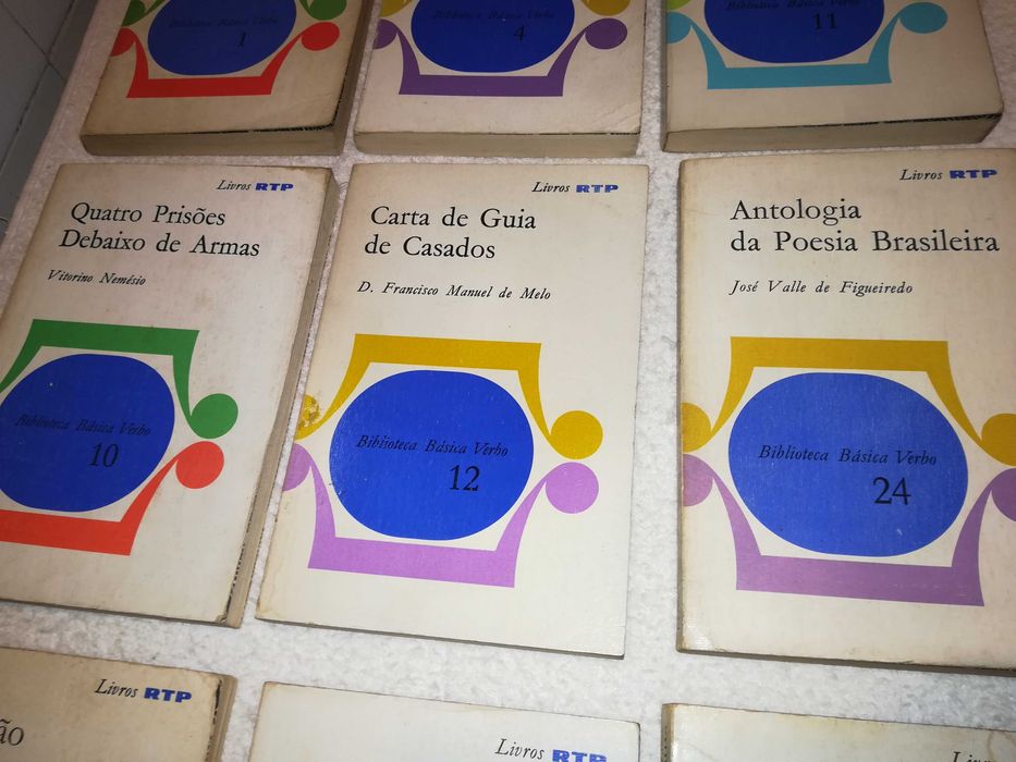 coleção livros rtp (vários números)