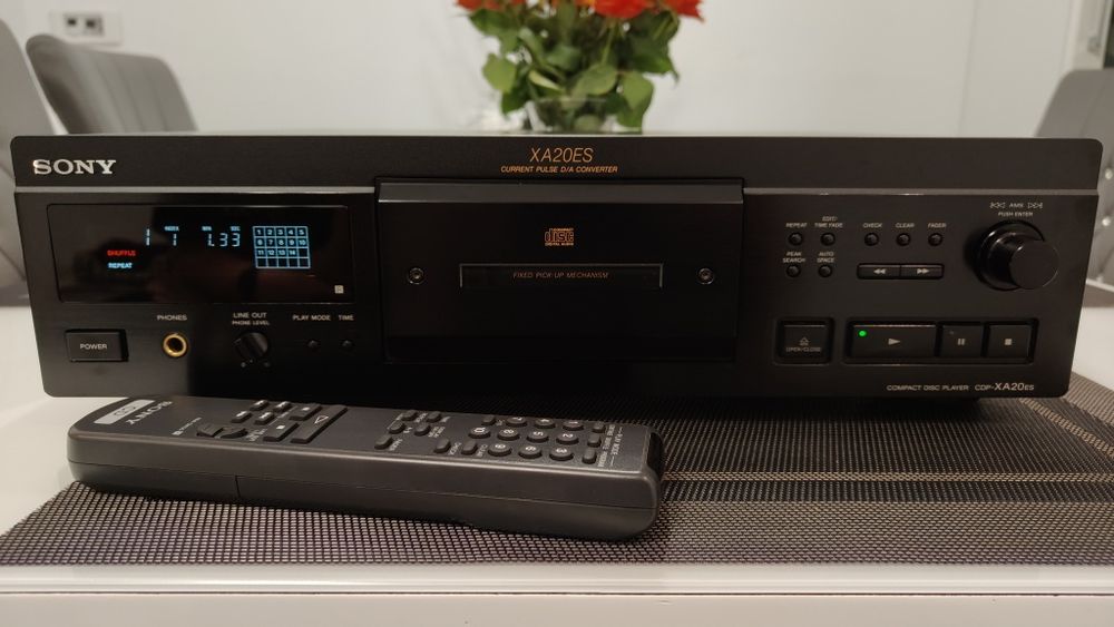 REZERWACJA Odtwarzacz CD Sony XA20ES z pilotem