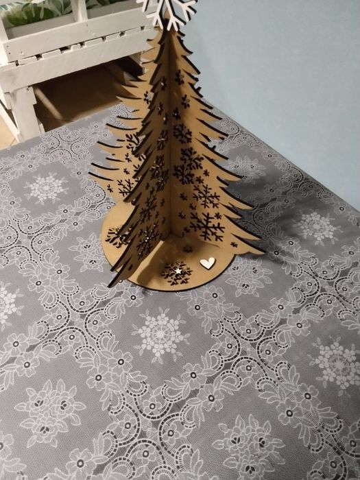 Árvore de natal 23x23 cm