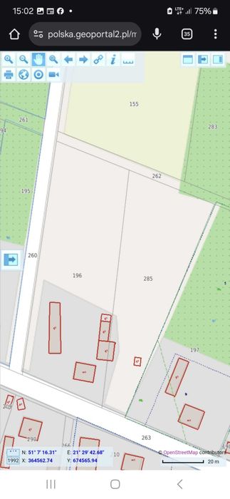 Sprzedam gospodarstwo rolne Janów, Gmina Sienno 7800 m2, 1,36ha, 1,1ha