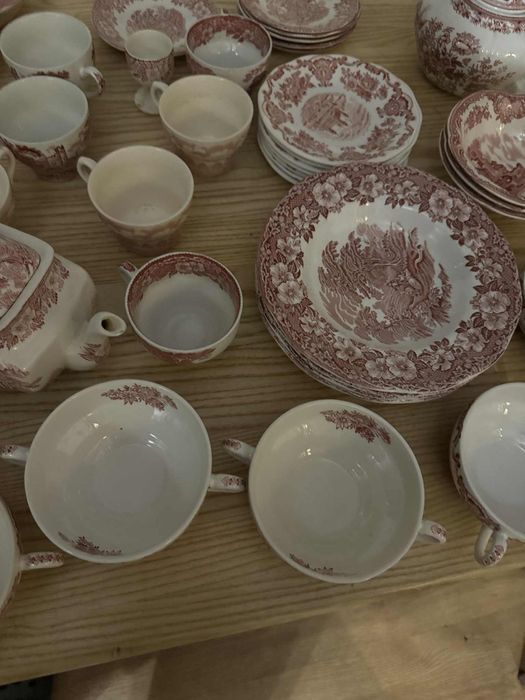 Angielska porcelana 70 szt.