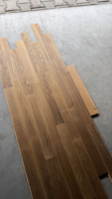 Parkiet dębowy thermo, OUTLET 14m2
