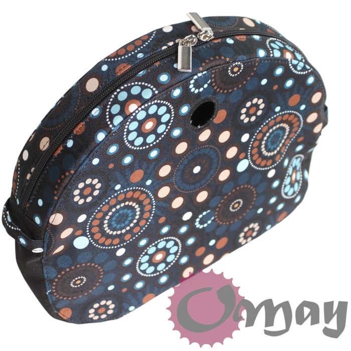 organizer do OBAG MOON LIGHT chocomay granat beż hummus wkład OMAY