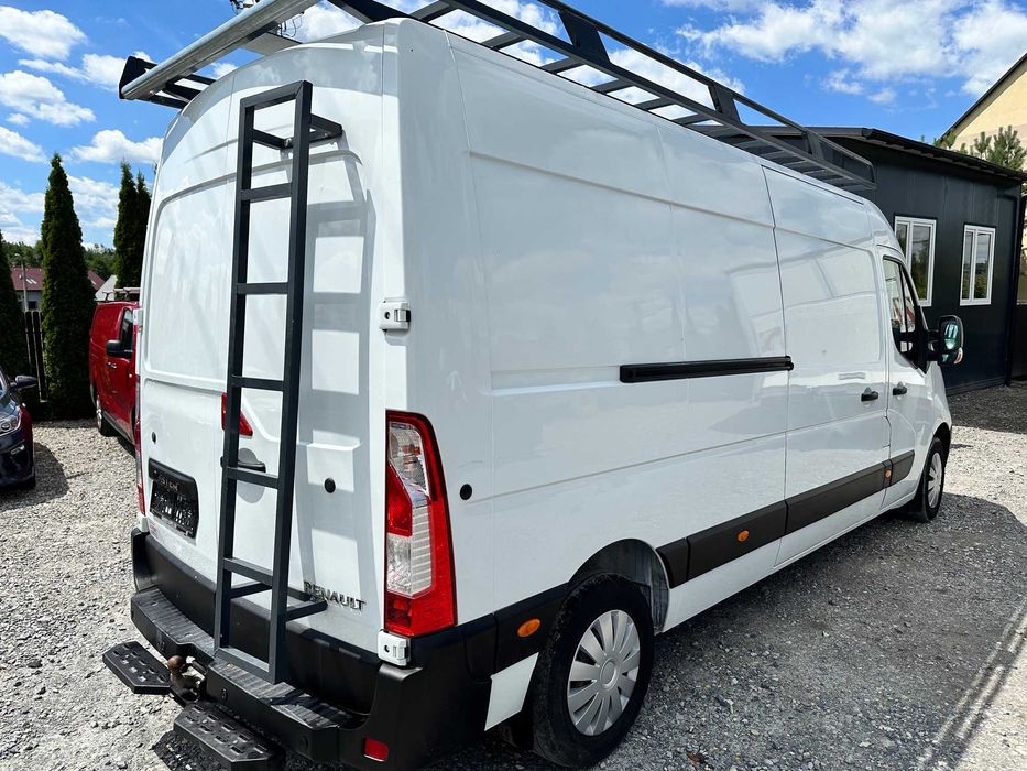 Bagażnik dachowy z rolką, platforma z drabiną do Renault Master L3H2