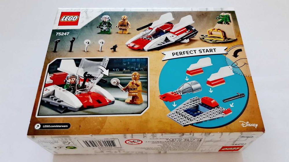 Lego Star Wars 75247 Rebel A-Wing Starfighter selado