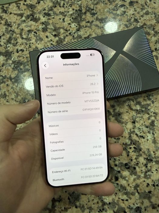 iPhone 15 Pro Titanium Natural 256Gb