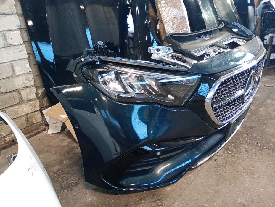 Mercedes e w214 amg бампер в зборі з касетою радіаторів,фари